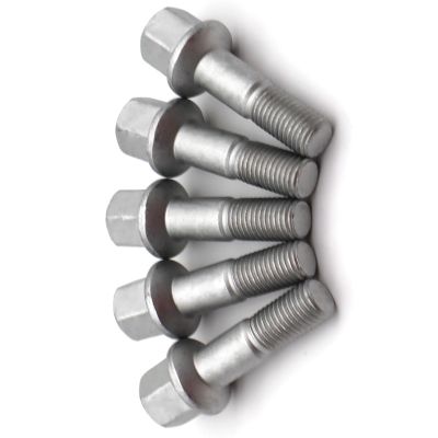 Wheel Lug Bolts Compatible with Benz for CL203 2001-2008 for W210 1995-2002 OEM 1244000170 4 PCS Car Tyre Wheel Hub Bolts Nuts Truck Parts