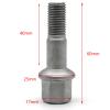 Wheel Lug Bolts Compatible with Benz for CL203 2001-2008 for W210 1995-2002 OEM 1244000170 4 PCS Car Tyre Wheel Hub Bolts Nuts Truck Parts view 4