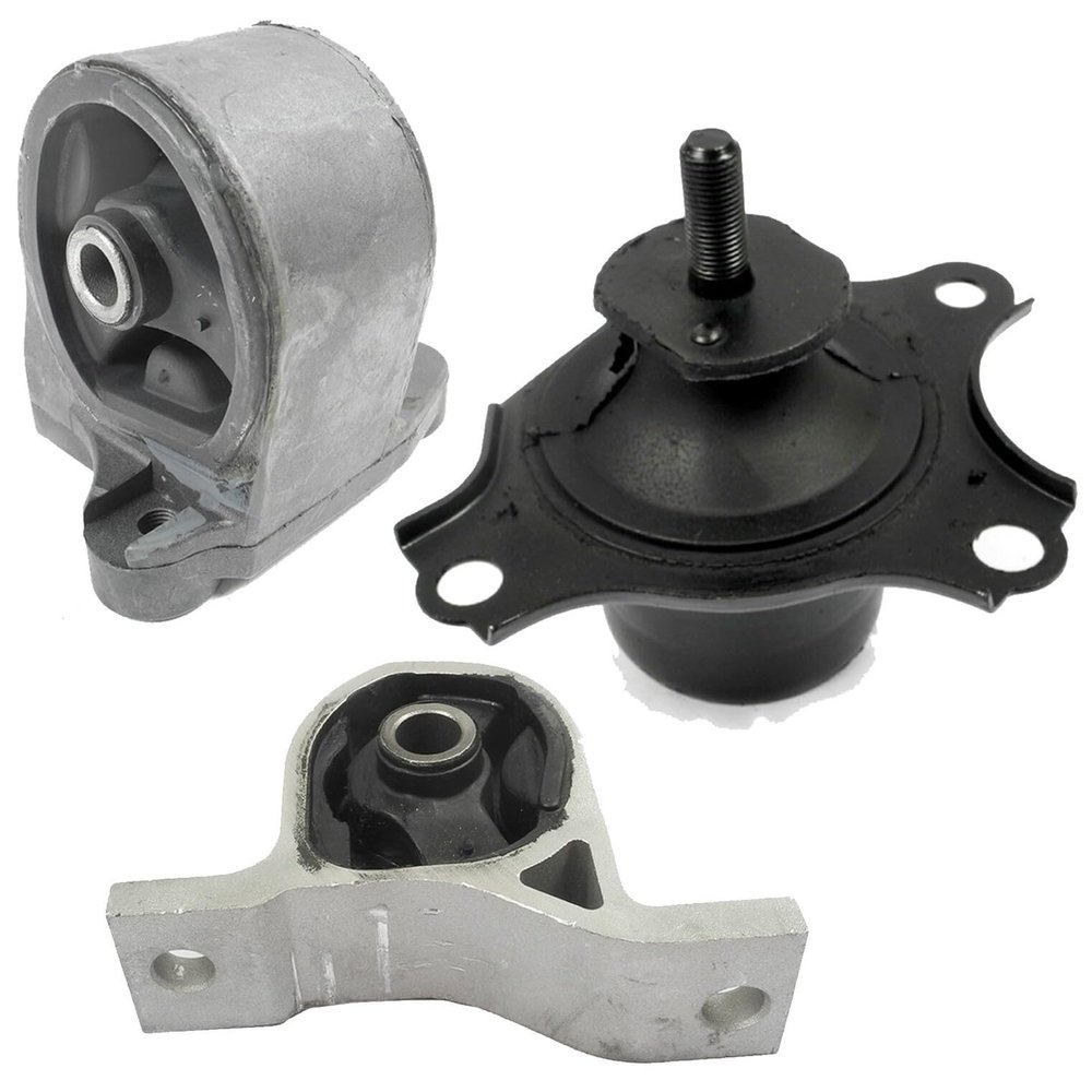 EIDZADK for Honda for Civic 2001 2004 Engine Motor & Transmission Mount Set of 3pcs Front Left Rear