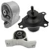 EIDZADK for Honda for Civic 2001 2004 Engine Motor & Transmission Mount Set of 3pcs Front Left Rear view 1