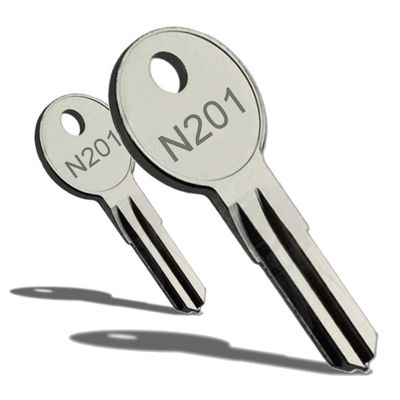 Two Keys that fit Thule Car Top Storage/Roof Top Carrier/Luggage, Ski & Bike Racks/Cut by Code that fit Thule Locks/Key Code N201