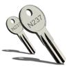 Two Keys that fit Thule Car Top Storage/Roof Top Carrier/Luggage, Ski & Bike Racks/Cut by Code that fit Thule Locks/Key Code N237 view 1
