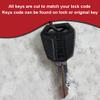 Two Keys that fit Thule Car Top Storage/Roof Top Carrier/Luggage, Ski & Bike Racks/Cut by Code that fit Thule Locks/Key Code N237 view 3