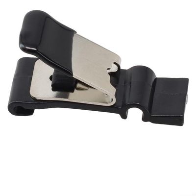 Fuel Door Hinge Spring for Toyota for CAMRY for 4RUNNER Highlander, Replace OE 77360-0E010, Black ABS Gas Cap Lid Clip
