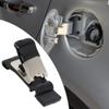 Fuel Door Hinge Spring for Toyota for CAMRY for 4RUNNER Highlander, Replace OE 77360-0E010, Black ABS Gas Cap Lid Clip view 4