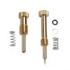 Air Fuel Mixture Screw And Idle Adjustment Screw, For Mikuni VM22 Carburetor, Brass Replacement Parts, For YBR 125 2005-2014, Longer Design, For Easier Tuning view 1