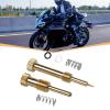 Air Fuel Mixture Screw And Idle Adjustment Screw, For Mikuni VM22 Carburetor, Brass Replacement Parts, For YBR 125 2005-2014, Longer Design, For Easier Tuning view 4