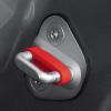 Sound Damper Door Lock Buffers Car Door Lock Silencer Silicone Elastic Damper Cushion Car Doors Locks Shock Absorber for Vehicles RV Truck Automotive Sedan Pickup view 2