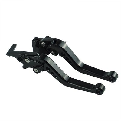 HXQQSMWH Clutch Lever Clutch Lever Brake Set Foldable Handle Levers Motorcycle Accessories Parts Aluminum Alloy Multi-Position Adjustable