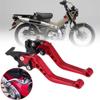 HXQQSMWH Clutch Lever Clutch Lever Brake Set Foldable Handle Levers Motorcycle Accessories Parts Aluminum Alloy Multi-Position Adjustable view 3