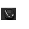 For Honda XLV 600 650 700 TRANSALP CNC Aluminum Motorcycle Side Stand Pad Enlargement Plate Kickstand Extension(Black) view 1