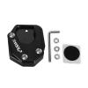 For Honda XLV 600 650 700 TRANSALP CNC Aluminum Motorcycle Side Stand Pad Enlargement Plate Kickstand Extension(Black) view 3