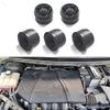 Engine Protective Cover Rubber Cushion Engine Under Guard Plate Rubber Gasket for Ford for Focus MK2 2005-2013 view 2