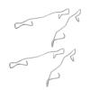 Thonlai Rear Brake Caliper Spring, Wear Anti Rust High Resilience ABS Material, with Improved Braking Performance, for R50 R52 R53 2002 2008 view 1