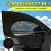 Car Window Shades Compatible with Tesla Model Y Long Range7-seat 2020-pr view 2