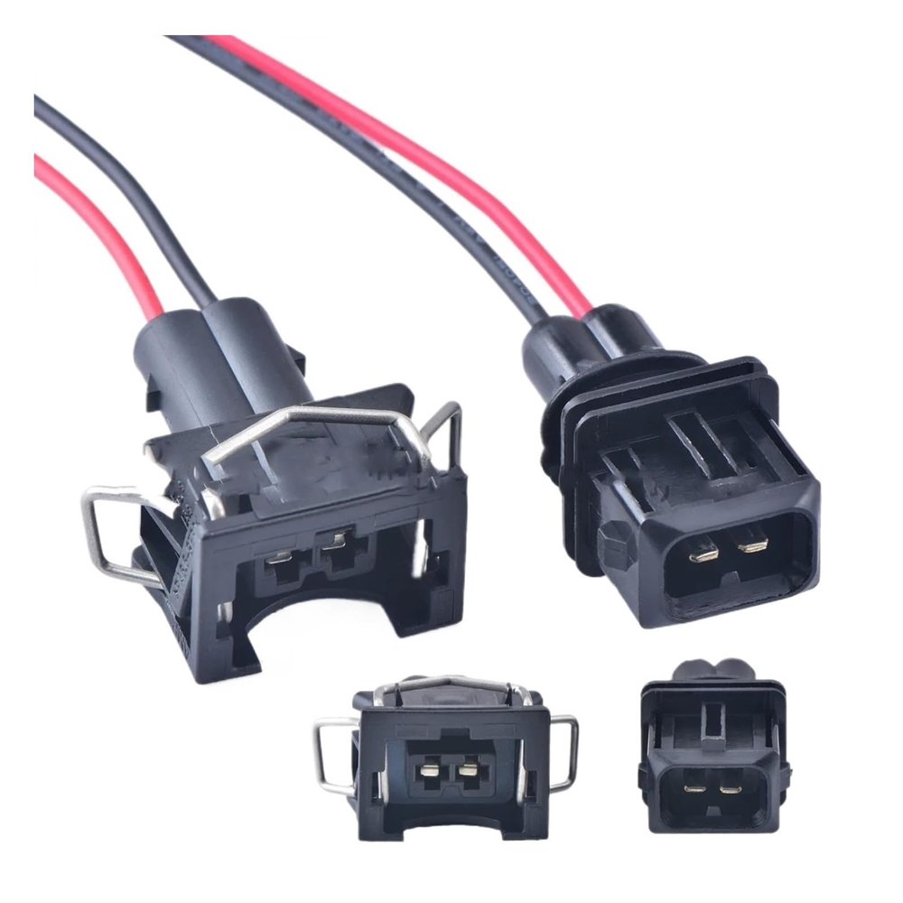 ZJHAHJY 2 Pin Female Waterproof Connector Plug Housing for 829441-1 037906240 106462-1 with Wire(Female Male)