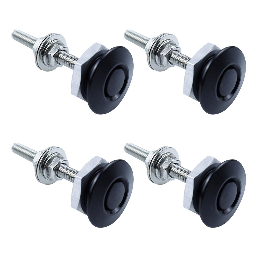 Car Hoods Bonnet 30Mm Quick Release Hoods Pins Clip Secure Button Mechanism Bumper Quick Fastener Set