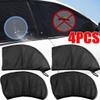 MotorCart Basics 2/4Pcs Elastic Car Window Sunshades Breathable Mesh Side Window Screen for Family Pet Uv Protection Fit for Most Cars(2Pcs Front Window +2Pcs Rear Window) view 3