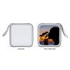 Chameleon Men Sunset Funny CD Storage Case for Car Holder DVD Organizer Box Holds 40 Discs Travel CD Wallet view 4