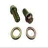 6 Point Zinc Header Bolt Kit for Small Block Ford V-8 289 302 351W 351C 400M Also for Big Block Ford Fe 352 390 428 429 460, Header Bolt Kit Part Number 9827 view 2