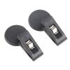 Maqulae Car Ticket Holder Parking Ticket Holder Vehicle Mounted Clip Suction Cup Clamp Stylish Design No Tools Easy Install with Strong Adhesive for Dashboard Window (Black) view 1