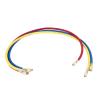 YWBL-WH HVAC Air Condition Refrigerant Charging Hose AC Refrigerant Charging Hose Refrigeration Manifold Set with Leak Proof High Pressure Resistance Rubber for R22 Air view 1