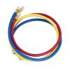 YWBL-WH HVAC Air Condition Refrigerant Charging Hose AC Refrigerant Charging Hose Refrigeration Manifold Set with Leak Proof High Pressure Resistance Rubber for R22 Air view 3
