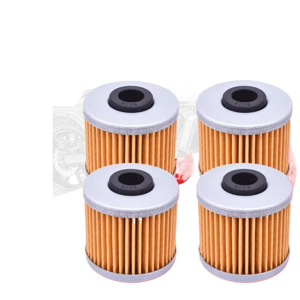 Oil Filter Compatible With Scooter 200i 300i 350i Downtown 125i 150 200i 300i People GT I.e 125 K-XCT Super Dink(4pcs oil filter)