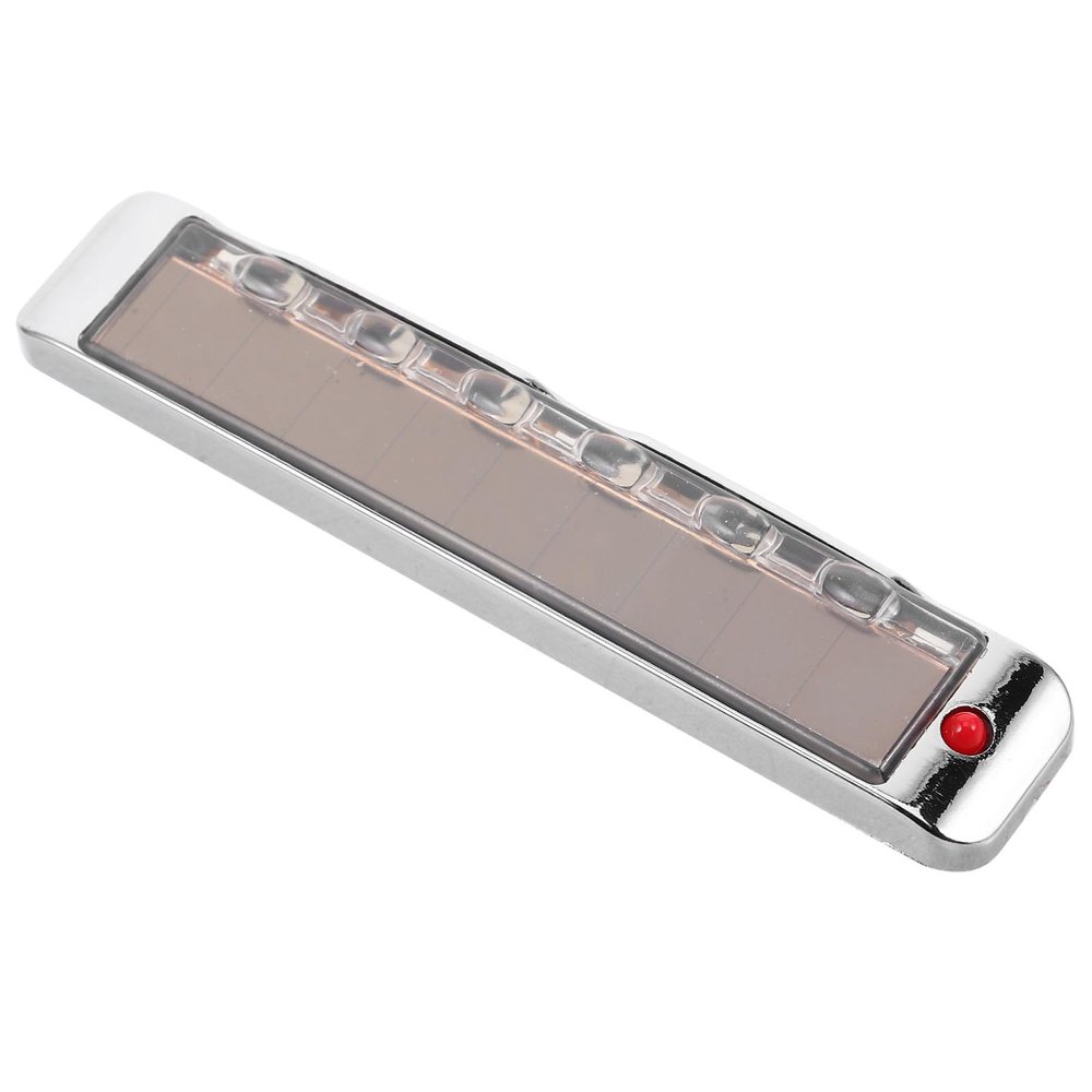 Healifty Solar Powered Anti-static Car Door Edge Protector with LED Warning Light Vehicle Exterior Guard Strip for Door Sill Protection and Collision Prevention
