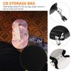 BUGUUYO 20 Capacity CD Holder Case and DVD Organizer Pouch for Car, Disc Storage Wallet with Zipper, Portable Disc Protector Suitable for Vehicle Audio Accessories view 3