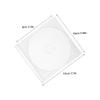 Ipetboom 10pcs Mini CD Jewel Cases 3 Inch 8cm Plastic Disc Storage Boxes Protective Holders for Data Cds and Mini Dvds Suitable for Media Organization view 2
