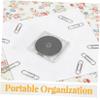 Ipetboom 10pcs Mini CD Jewel Cases 3 Inch 8cm Plastic Disc Storage Boxes Protective Holders for Data Cds and Mini Dvds Suitable for Media Organization view 3