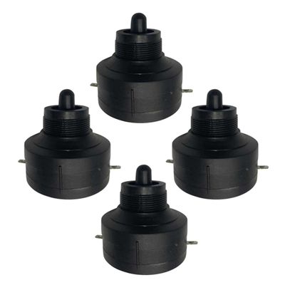 SHERCHPRY 4 Pcs Car Tweeter Horn Piezoelectric Tweeter Speakers Auto Audio Replacement for Vehicle Sound System
