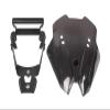 ZoYiFeng Motorcycle Smoke Windscreen Bracket Compatible with CFMOTO 800NK 2023-2026 Air Flow Spoiler Deflector Windshield GPS Navigation Phone Holder view 1