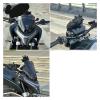 ZoYiFeng Motorcycle Smoke Windscreen Bracket Compatible with CFMOTO 800NK 2023-2026 Air Flow Spoiler Deflector Windshield GPS Navigation Phone Holder view 4