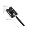 Outanaya 2pcs Telescopic Card Holder Rod Vehicle Parking Swiping Stick Retractable Clip Contactless Payment Reach Extender for Garage and Apartment Access view 2