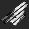 H-Quenby 4Pcs Car Door Sill Protector Compatible with 2023-2025 Toyota RAV4/RAV4 Hybrid Door Entry Guard Glossy Scratch Shield Stainless Steel Welcome Pedal Cover view 1