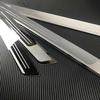 H-Quenby 4Pcs Car Door Sill Protector Compatible with 2023-2025 Toyota RAV4/RAV4 Hybrid Door Entry Guard Glossy Scratch Shield Stainless Steel Welcome Pedal Cover view 2