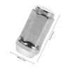 PLAFOPE Chrome Plated Steel Wheel Lug Nuts Sealed Axle Nut Covers Rust-Resistant Replacement Parts view 2