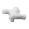 KoiLykke 20 Pcs White Nylon Rocker Panel for Door Moulding Clip Retainer for E10 E21 E30 2002 320i 318i 325i, Fits 8mm Hole view 3