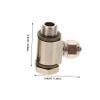 NUOBESTY Tire Machine Connector Screw Replacement Part for Tyre Changer Machines Alloy Accurate Air Pipe Fitting Tire Changer Air Pipe Connector view 2