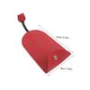 JHKNNK 5pcs Red Pu Leather Car Key Fob Cover Protective Sleeve Set with Snap Closure for Vehicle Key Chains, Smart Remote Holder Case for Men and Women view 2