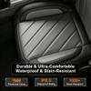 JIAMAOXIN Seat Covers Fit for Honda HR-V 2016-2026,Soft Faux Leather Seat Covers. Anti-Scratch & Reinforced Stitching,Easy to Install,All Seasons Seat Protector(2 Front Seats,Black & Grey) view 4