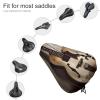 DJUETRUI Guitar Pictures Waterproof Bike Seat Cover Non Slip Padded Bicycle Saddle Cushion Protector Soft Waterproof Bicycle Saddle Cover Thick Silicone Padded for Mountain Road Bike view 3