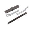 4 Inch Chrome Vanadium Steel Removal Tool - Industrial Grade 2 Jaw Gear and Bearing Puller for Machine and Automotive Repair - T Shaped Carbon Steel Threaded Rod. (4 Inch (102mm ID, 3.8mm Thickness)) view 3