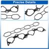 VekAuto MS19418/MS97147 Lower and Upper Engine Intake Manifold Plenum Gasket for Nissan Altima Sentra 2007-2012 for Nissan Rogue 2008-2013 L4 2.5L view 4