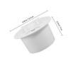 TOPPERFUN Rv Power Cord Cable Cover with Screws Sturdy Plastic Cable Hatch Protector for Trailer and Rv Simple Elegant Design view 2