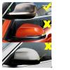 For X3 F25 X1 E84 Pre-LCI 2010-2013 Glossy Black Carbon Pattern Look Rearview Exterior Side Mirror Caps(1 pair) view 3