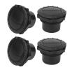 Omquot Dashboard Air Vent Deflector 4PCS Universal Knob Style ABS Black for RV Bus Yacht AC Outlet Ventilation view 1