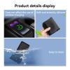 for Toyota Camry XV80 2025 Phone Wireless Charging Mat Non-Slip Protective Pad Car Interior Accessories Black view 4